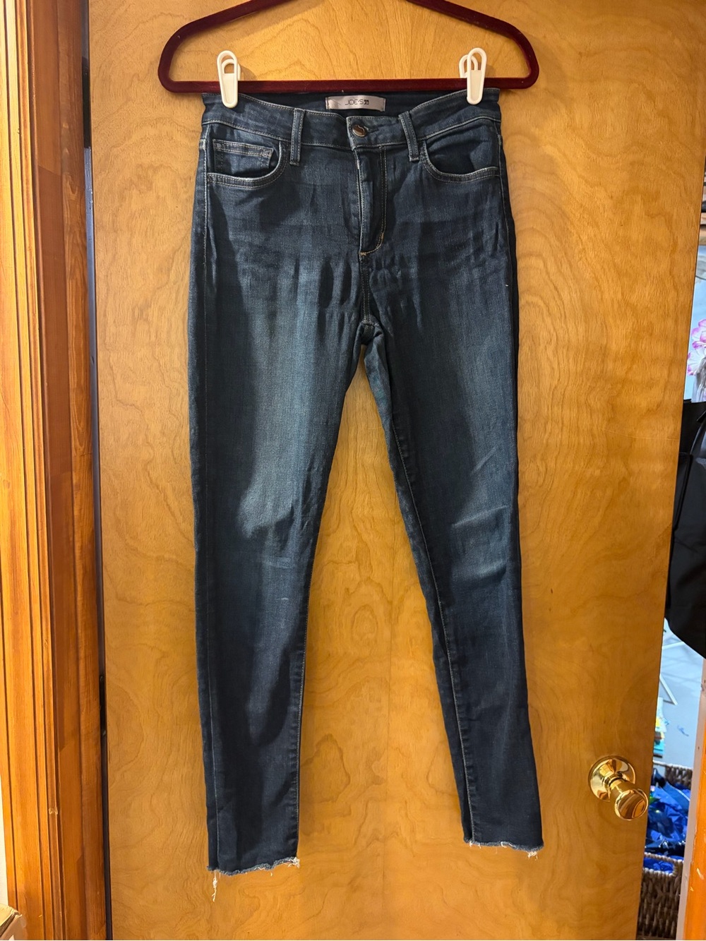 Women's Dark Blue Skinny Jeans